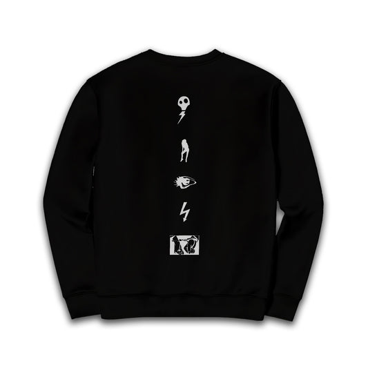 ALWAYS OFF - Black Sweat