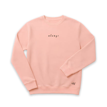 TOUJOURS DÉSACTIVÉ - Sweat rose