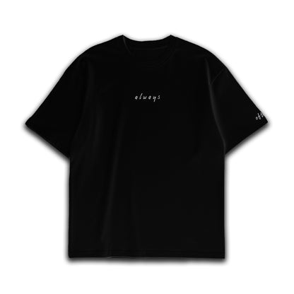 ALWAYS OFF - Black T-shirt