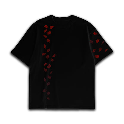ROSES - Black T-shirt