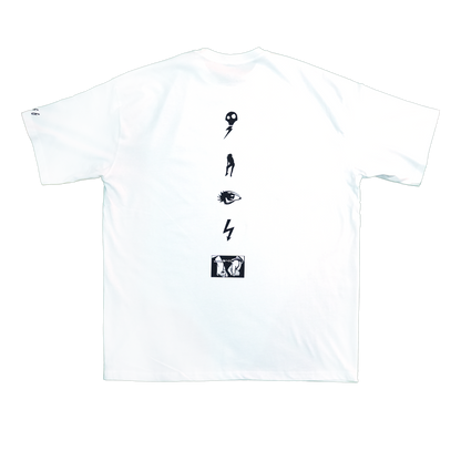 ALWAYS OFF - White T-shirt
