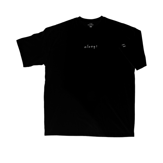ALWAYS OFF - Black T-shirt